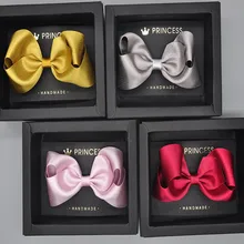 Импортные из Южной Кореи Детские аксессуары для волос девушки лук цветочный головной венок ребенок большой боковой зажим заколки повязка на голову исключаются