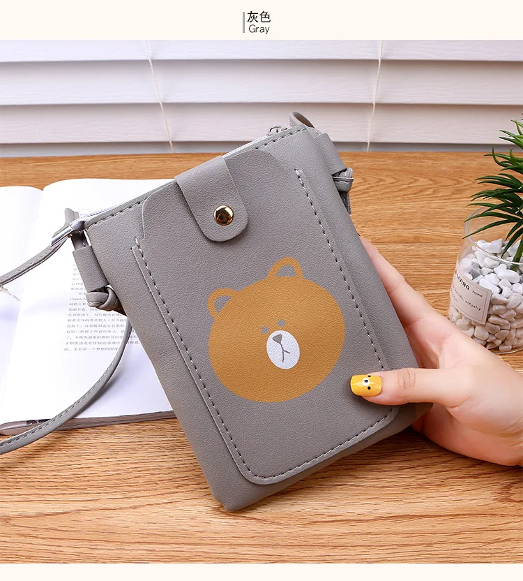

Universal Leather Cell Phone Bag Shoulder Pocket Wallet Pouch Case Neck Strap