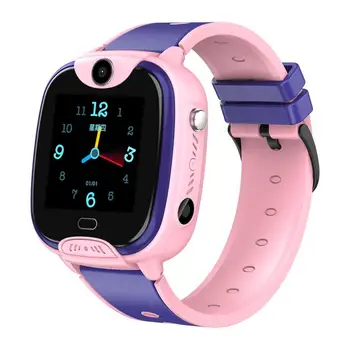 

New V19 Children Smartwatch Anti-lost GPS Positioning Tracker Monitor Cameras Video Call IP67 Waterproof Kids Smart Wristband