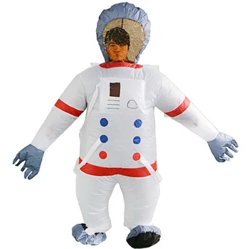 

Adults Astronaut Protective Clothing Inflatable Costume Women Men Halloween Cosplay Inflated Garment Christmas Carnival Party