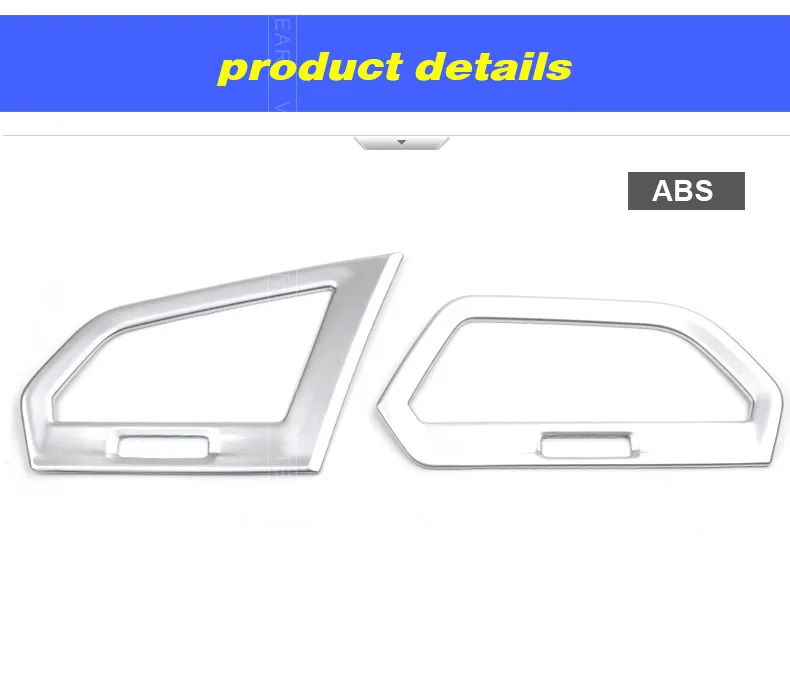 Vtear для VW Tiguan аксессуары карбоновые накладки для салона приборной панели панель для выхода воздуха Накладка для стайлинга автомобилей