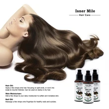ISNER MILE, 100 мл, аргановое масло, уход за волосами, эссенция, быстрый мощный рост волос, жидкое средство от выпадения волос, сыворотка для восстановления волос