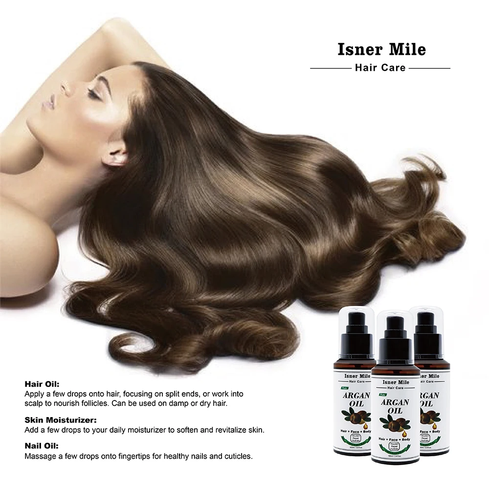 ISNER MILE 100ml Argan Oil Hair Care Treatment Essence Fast Powerful Hair Growth Liquid Hair Loss Products Serum Repair Hair ISNER MILE 100ml Argan Oil Hair Care Treatment Essence Fast Powerful Hair Growth Liquid Hair Loss Products Serum Repair Hair