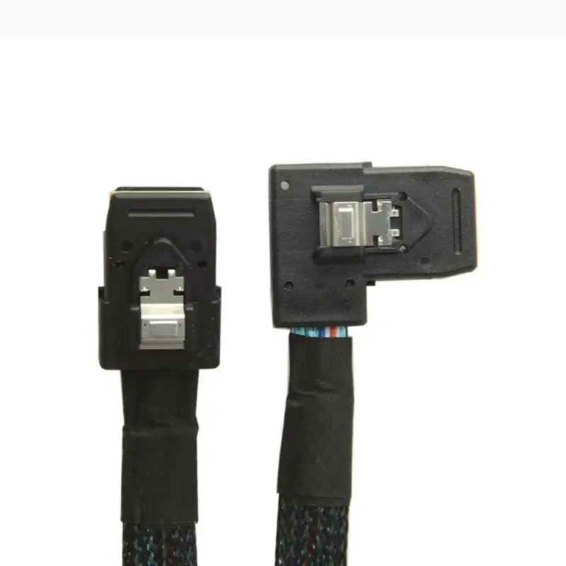 

36-Pin SFF 8087 To 8087 SAS Up to 6 Gbps Supports 4 Channels HDD Cable Connector Accessories 0.8M Mini Internal SAS Data Cables