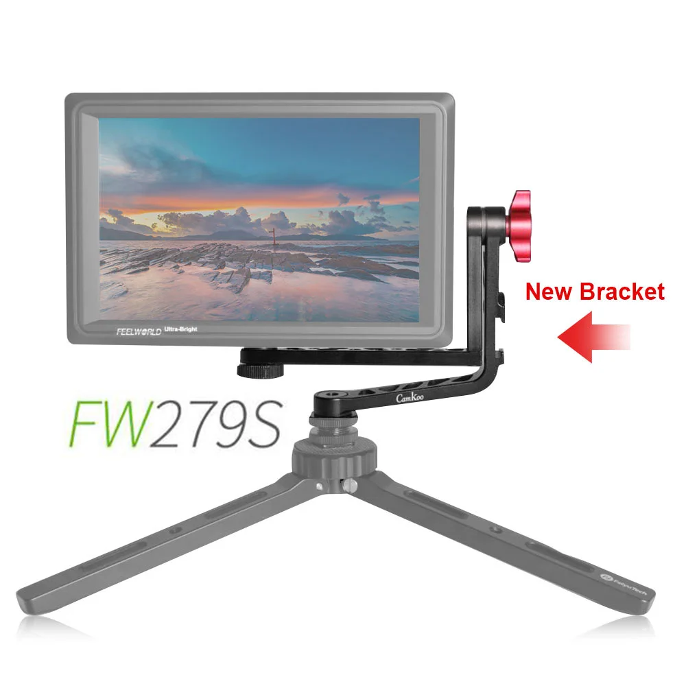 FEELWORLD FW279S 7 Inch IPS 2200nits 3G-SDI 4K HDMI Camera Field Monitor 1920X1200 DSLR Monitor for Shooting Video Filmmaking