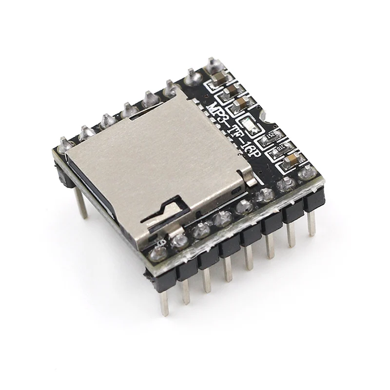 10 шт. DFPlayer мини mp3 плеер модуль MP3 голосовой для Arduino DIY Поддержка TF карты USB