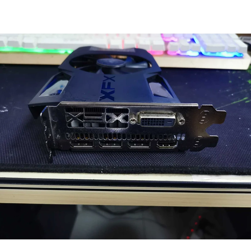 Видеокарты XFX RX 470, 4 Гб, видеокарты AMD Radeon RX470, 4 Гб, видеоэкран, видеокарты GPU, настольный компьютер, игровая карта, видеокарта VGA, не майнит