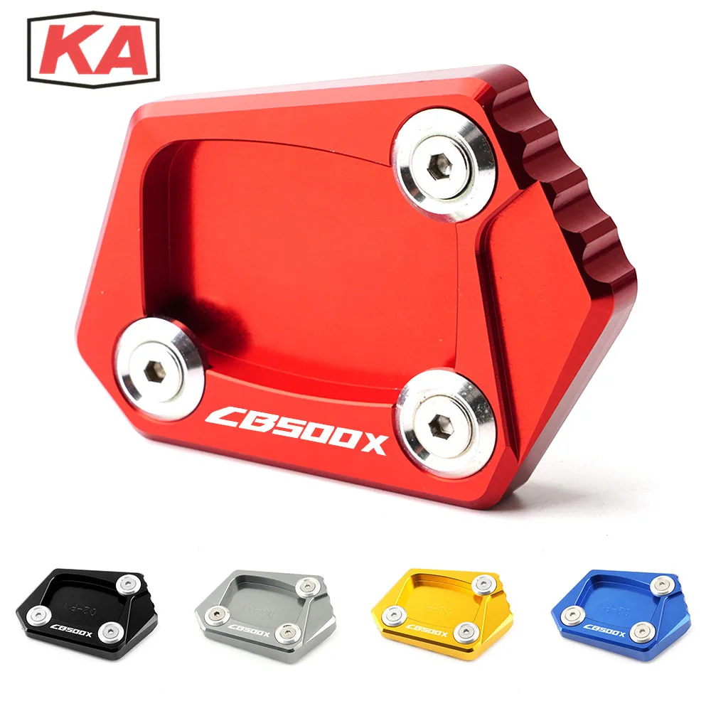 

Latest Motorcycle Accessories Sidestand Kickstand Foot Plate Pad Enlarge ExtensionFor Honda CB500X 2013 2014 CB500 X CB 500 X