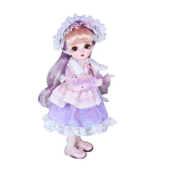 

1/6 BJD Doll Little Angel Series Doll Face Makeup Doll Clothes Set For Children Kids - Alice Hand Painting Makeup/Alice Official
