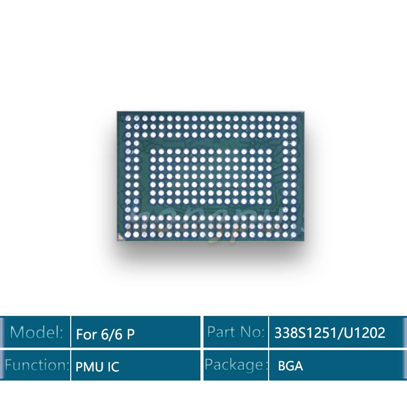 

2-25pcs/lot 338S1251-AZ/U1202 Main Power IC chip for iPhone 6/6plus 338S1251 Big/Large Management PMIC PMU IC