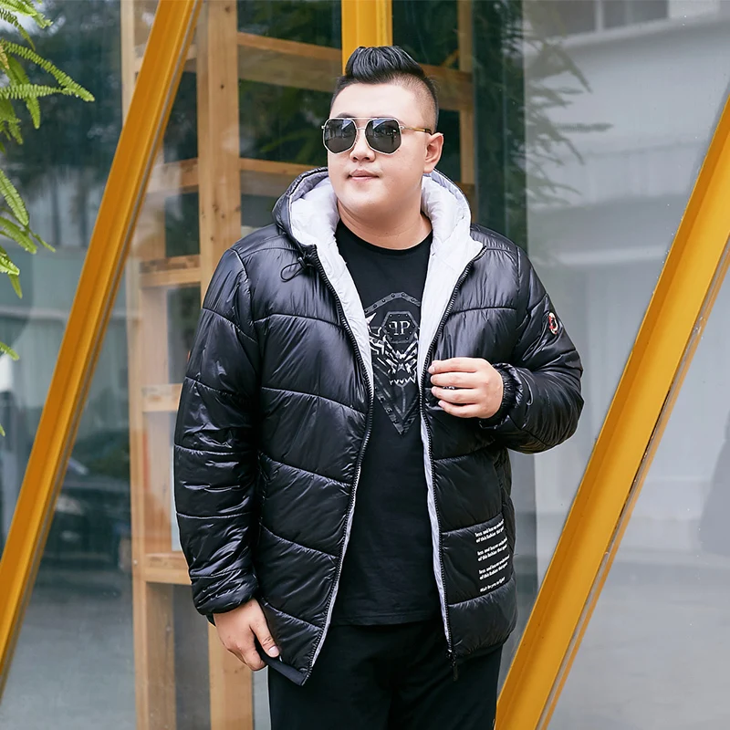 10xl 8xl Новая мужская зимняя куртка пальто модная качественная хлопковая стеганая