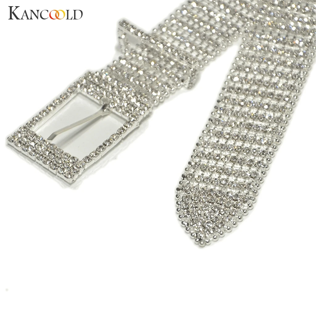KANCOOLD, женские роскошные стразы, инкрустированные, для девушек, металлическая цепочка на талию, семь рядов, полная Алмазная инкрустированная тонкая цепочка на талию