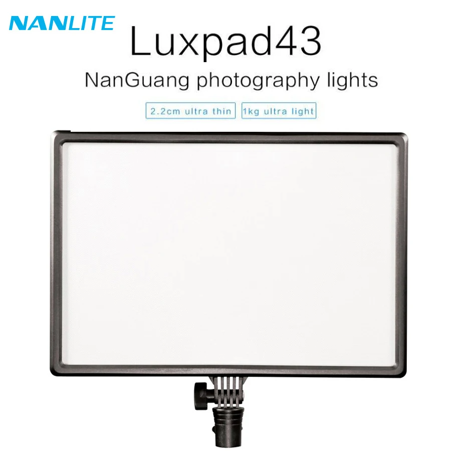 Nanguang Luxpad43 3200 K-5600 K светильник светодиодный видео-фотосъемка светильник ing двухцветный 25W CRI 95 студийный Фото лампа панельный светильник s Luxpad 43