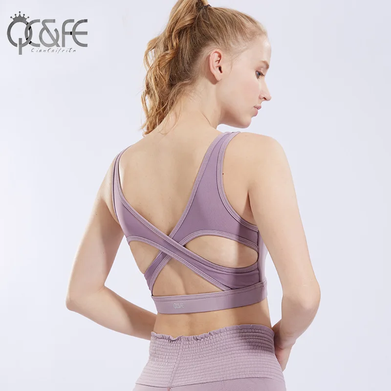 

2020 fashion yoga sports bra bralette mesh crop top workout seamless sexy clothes bras for women gym push up underwear plus size
