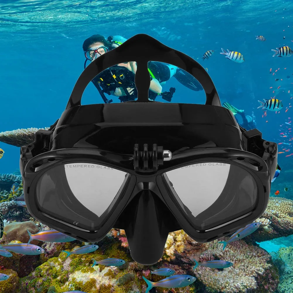 Newly Professional Camera Diving Scuba Snorkel Underwater Swimming Goggles for GoPro SJCAM Camera SD669
