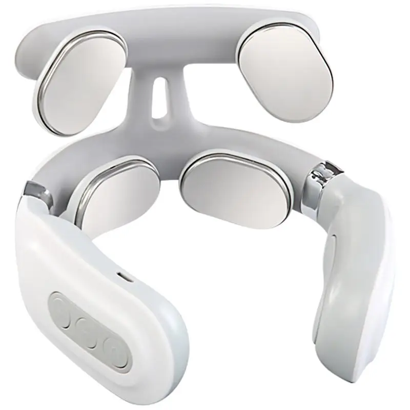 Smart Electric Neck Massager Neck Shoulder Massager Cervical Vertebra Heating Pain Relief Health Physiotherapy Massger