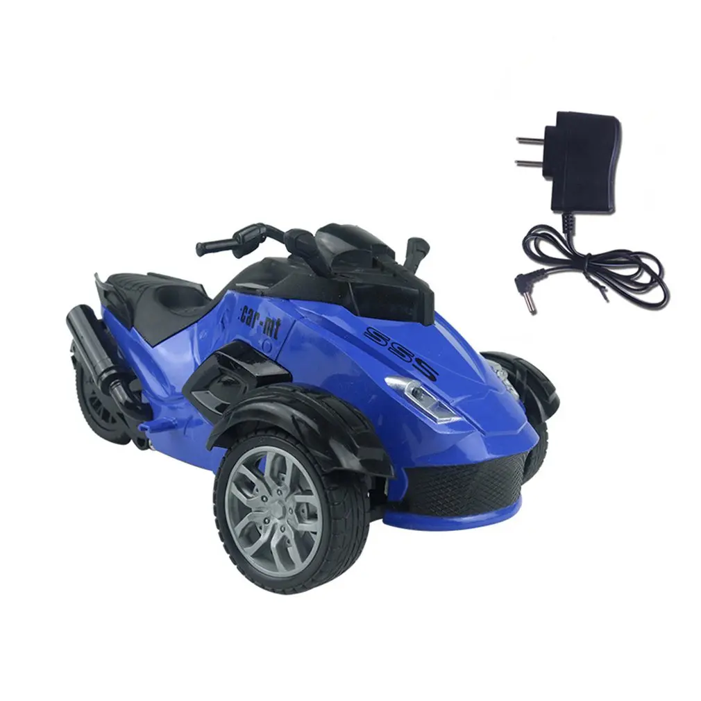 1/14 4CH инфракрасный пульт дистанционного управления RC автомобиль высокоскоростной гоночный 3 колесный ATV готовый к запуску мотоцикл трехколесный автомобиль игрушка