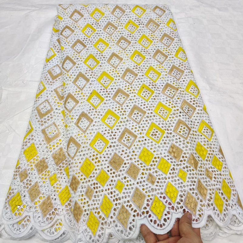 8 Стиль настоящий Pagne африканская ткань с принтом высокое качество швейцарская вуаль кружево хлопок гарантия настоящий батик ткань для шитья - Цвет: 8