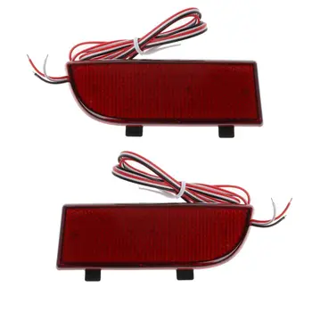 

2pcs LED Shocks Rear Bumper Reflector Spotlight Fog Tail Brake Lights For Mercedes Benz Vito Viano W639 2003-2014 87HE