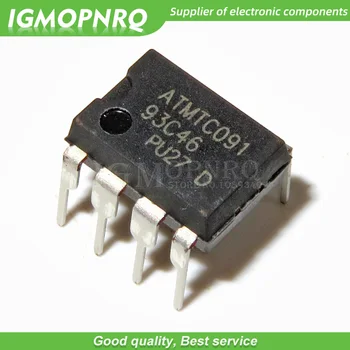 

10PCS AT93C46 DIP8 93C46 DIP-8 DIP EEPROM 64x16 IGMOPNRQ
