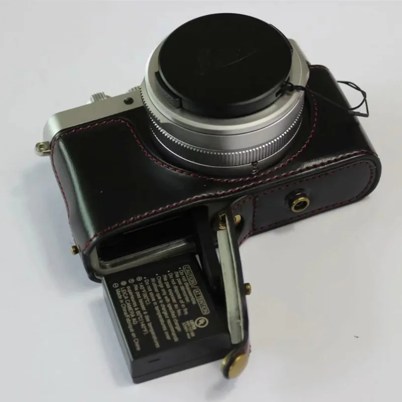 Роскошный вариант PU кожаный чехол для Leica D-LUX7 D-LUX7 D7 d lux7 камера защитный чехол для сумки плечевой ремень батарея открытие