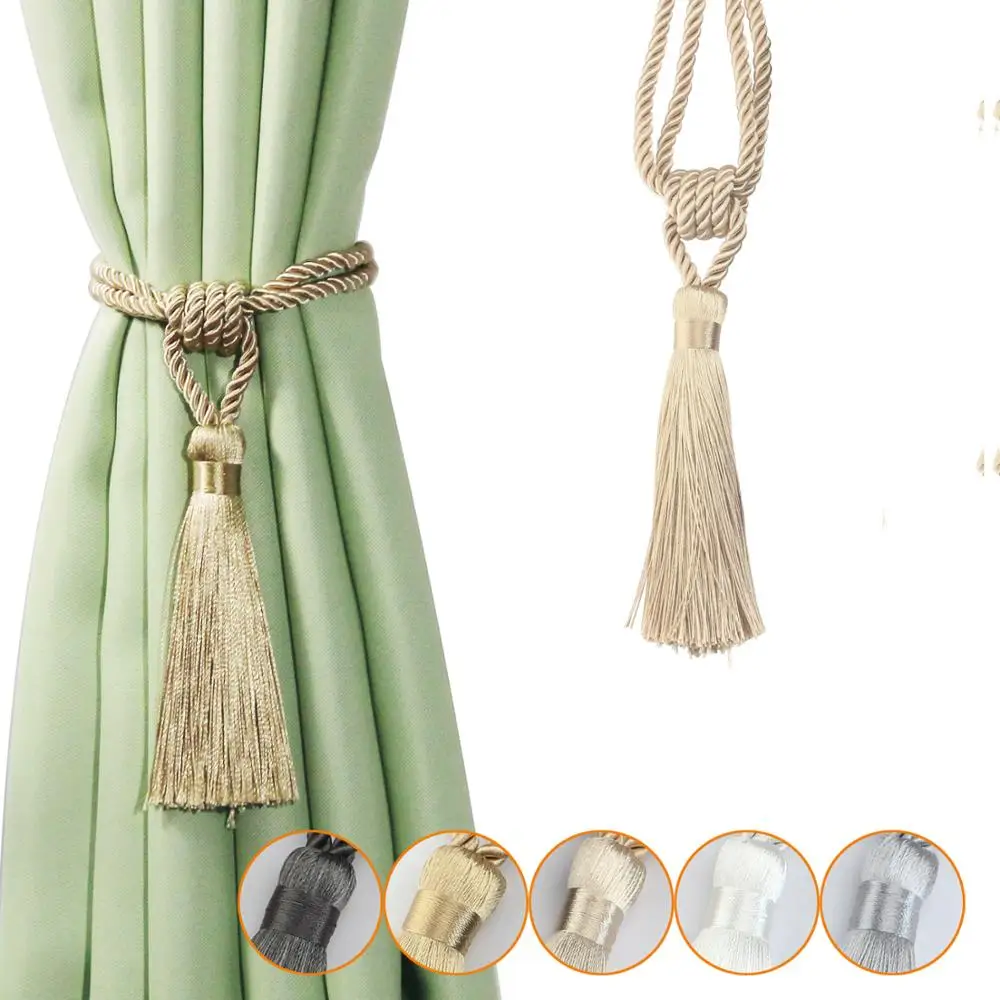 tassel on curtains