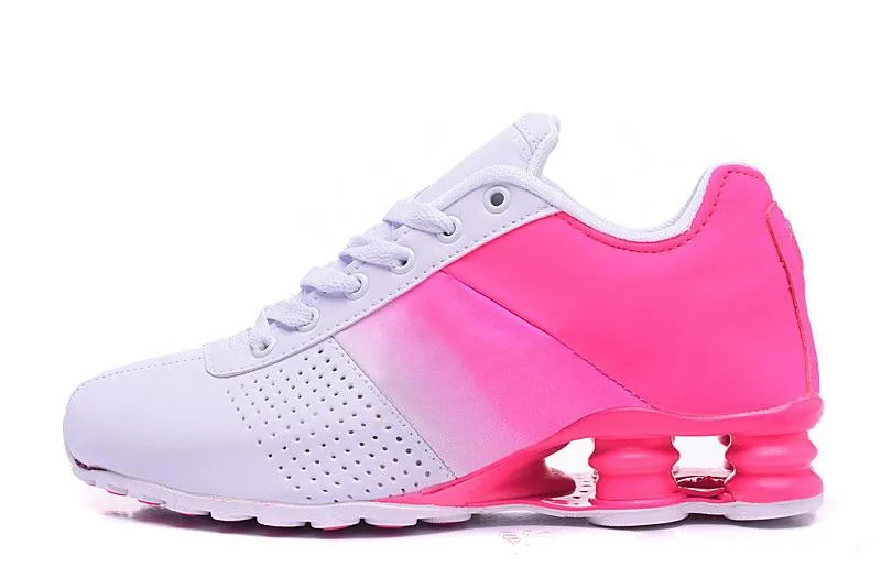 Color 17 Дешевые Shox 809 мужские кроссовки знаменитая OZ NZ Мужские кроссовки черные белые синие увеличивающие воздух 36-46 us 5,5-12 - Цвет: Color 17