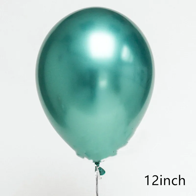 1 комплект штанги для воздушных шаров 12 дюймов металлические латексные цветные конфетти для воздушного шара воздушные шары для вечеринок на день рождения надувные шары Гелиевый шар - Цвет: 5pcs as picture