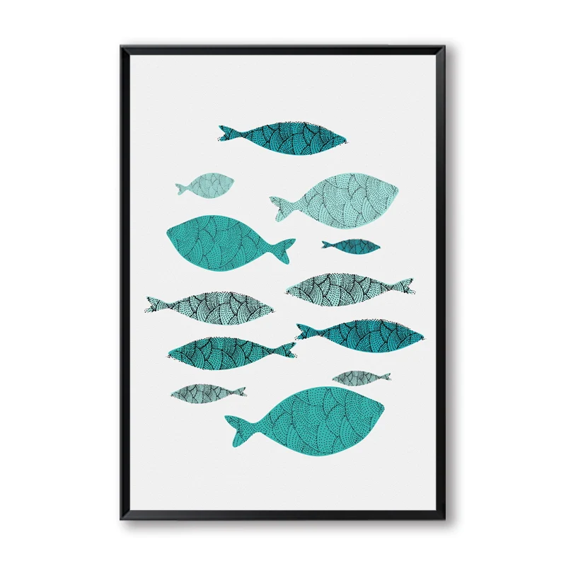 Elegant-Poetry-Mediterranean-Style-Marine-Fish-A4-Canvas-Painting-Art-Print-Poster-Picture-Wall-Home-Decor (8)