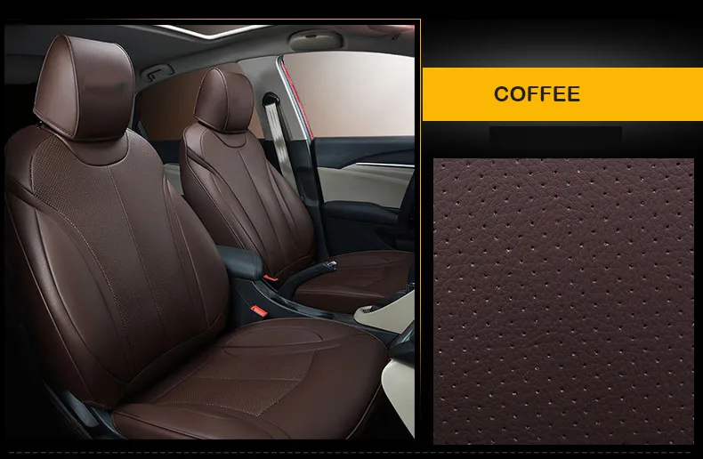 Пользовательские чехлы для автомобильных сидений кожаные для авто Buick excelle gx Чехлы для автомобильных сидений для автомобилей авто продукты автомобильные аксессуары Стайлинг авточехол