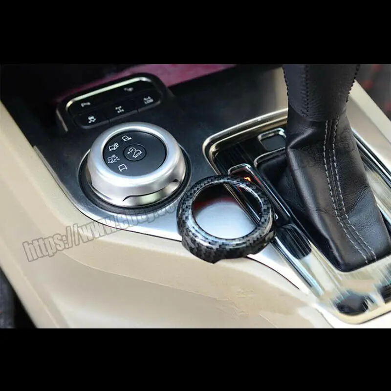ABS углеродного волокна режим регулировки переключатель крышки Накладка для Ford Ranger Everest