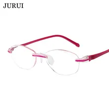 Классический ультра-светильник без оправы очки для чтения женские удобные анти-синие очки радиационная защита зеркало для чтения