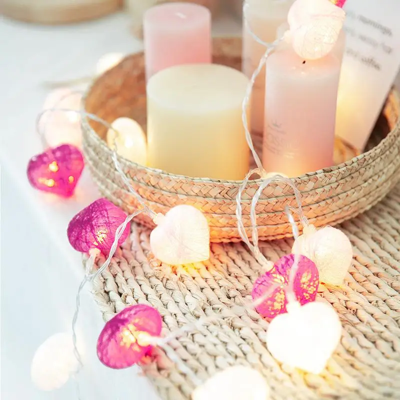 

LanLan Led Loving Heart Shape String Light Decoration for Wedding Party Home Garden
