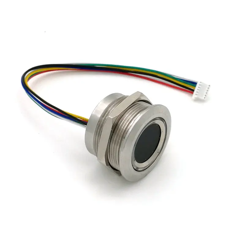 

R503 Circular Capacitance Fingerprint Identification Module with Double-color Annular Indicator