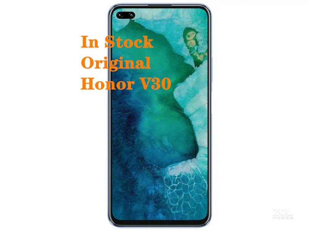 Новинка,, Honor V30, 5G, смартфон, 6,57 дюймов, Kirin 990, четыре ядра, 8 Гб ram, 128 ГБ rom, Android 10,0, МП, 5 камер, отпечаток пальца, телефон