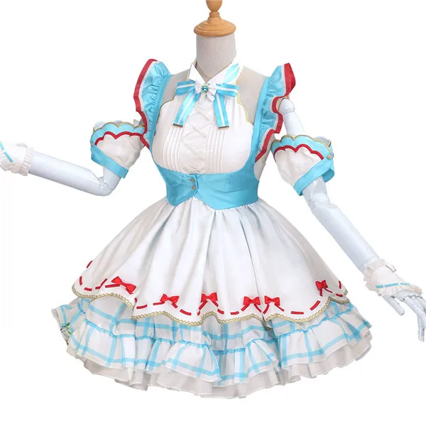 Предпродажа VOCALOID Hatsune Miku cospaly Костюм Платье Лолиты на Хэллоуин женский костюм полный комплект