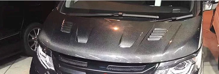 Для Honda Stepwgn RK RP крышка капота двигателя из углеродного волокна