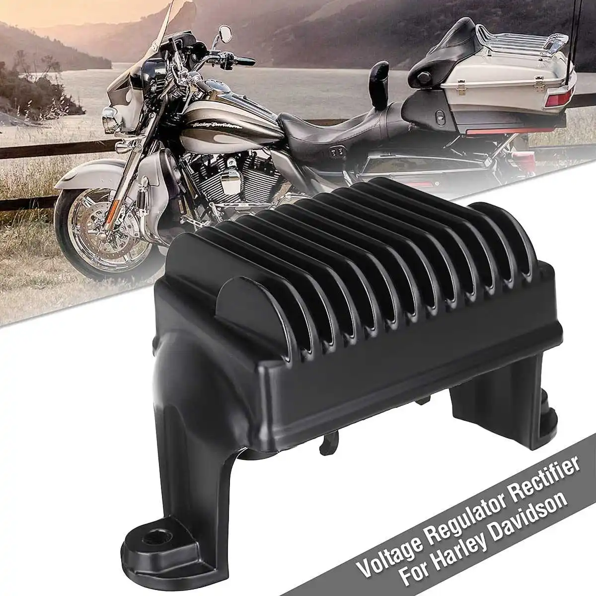 5 Pin Motorcycle Voltage Regulator Rectifier 7450509 For Harley