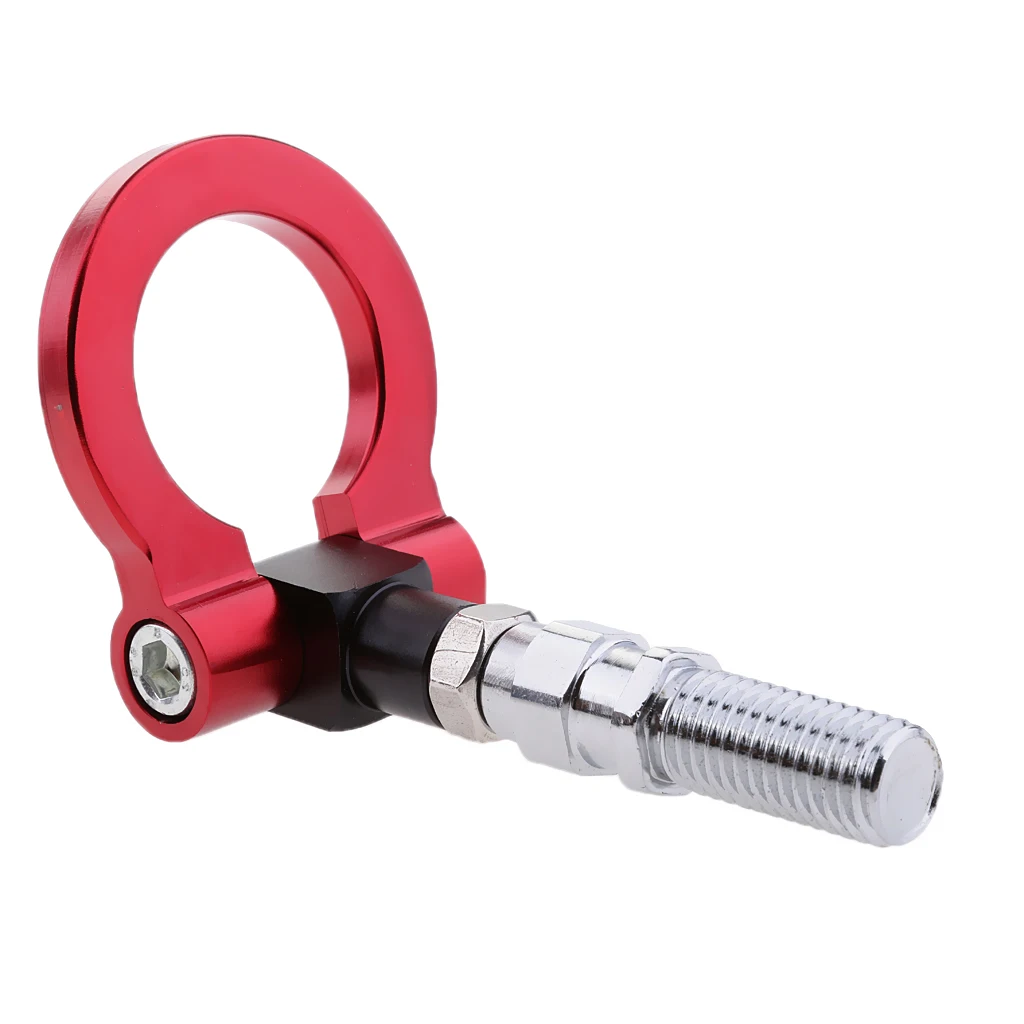 1 Piece Aluminum Front Rear Bumper Racing Tow Hook For Japanese Car Trailer 38mm