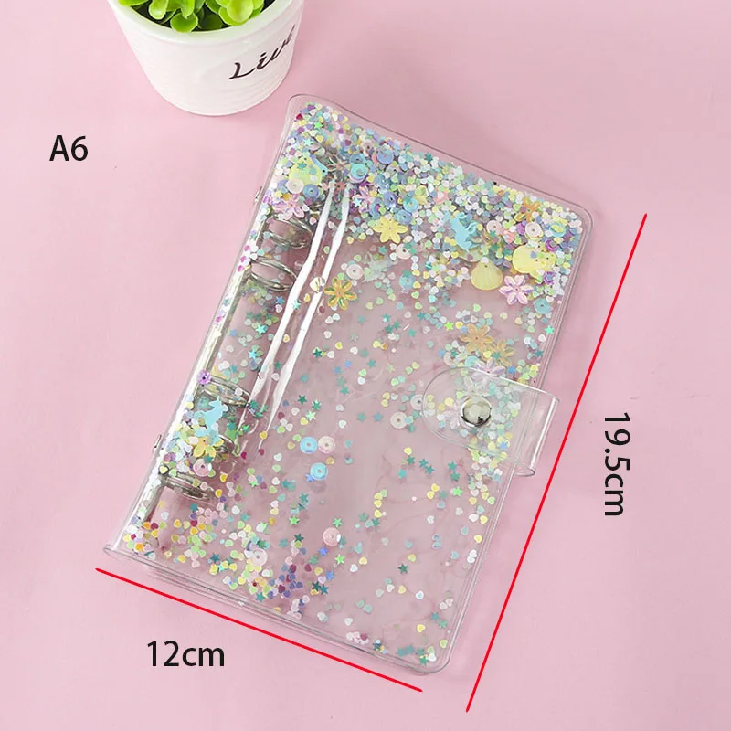 Mika Hearts and Love Mini Pink Glitter 3-Ring Binder – Paper Sutekka  Stationery ペーパーステッカー