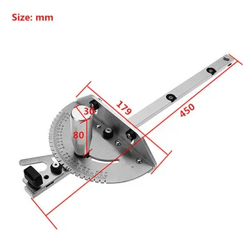 

Table Saw Miter Gauge Router Sawing Ruler Assembly With Wrench Repair Tool Set Aluminum