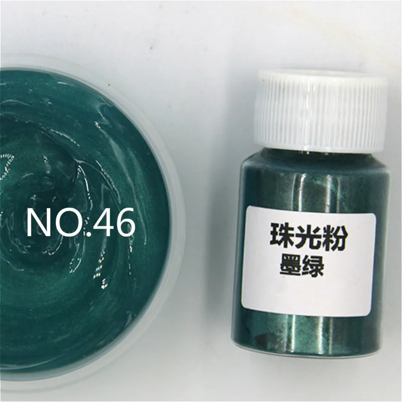 Diy Handmade Pearlescent Mica Powder Epoxy Resin Dye Pearl Pigment Resin Glue Pigments Material Crystal Mold