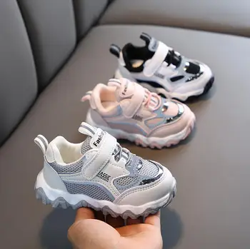 

Shoes Kids Boys Girls Casual Mesh Sneakers Breathable Soft Soled Running Shoes Children Sports toddler boys shoes boys sneakers