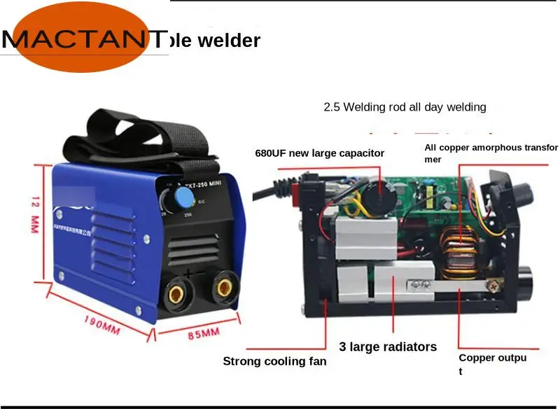 220V Inverter Arc Electric Welding Machine 4