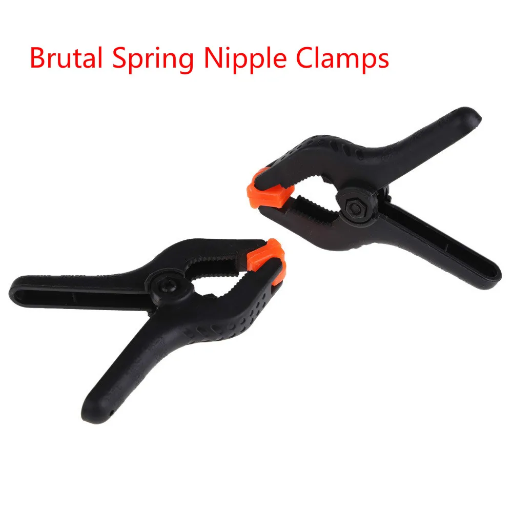 Bdsm Brutal Spring Nipple Clamps Breast Simulator Fetish Sex Toys For Men Gay Nipple Toys Esposas Sex Tools For Sale 1 Pair - Adult Games hq nude pic