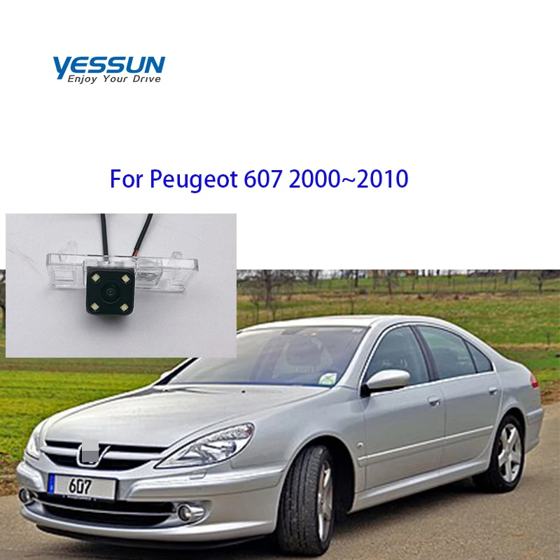 Yessun автомобильные аксессуары ночного видения заднего вида IP67 для peugeot 607 2000~ 2010
