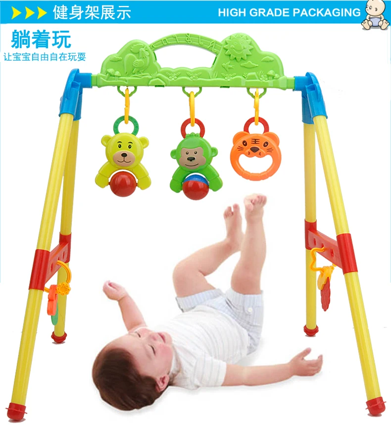 Month Toy Educational Fitness Frame Maker 0-3-6-12 Infant Music GIRL'S And BOY'S Newborn Non-Baby Plastic