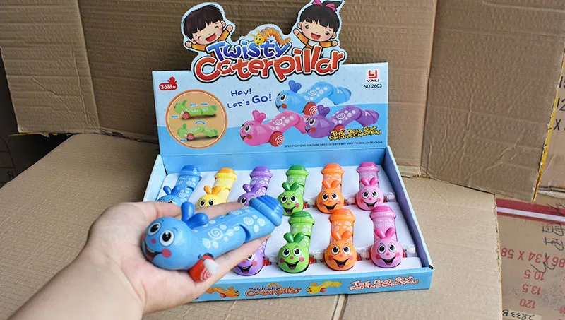 Заводная игрушка Младенцы Дети 0-1-3 лет мужчины и женщины ребенок развивающая маленькая игрушка в виде животного гусеница игрушки