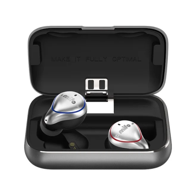 Новые оригинальные наушники Mifo O5 TWS HIFI, беспроводные наушники Bluetooth 5,0, наушники-вкладыши, беспроводные наушники, стерео шумоподавление для спорта, подарок - Цвет: Gray standard