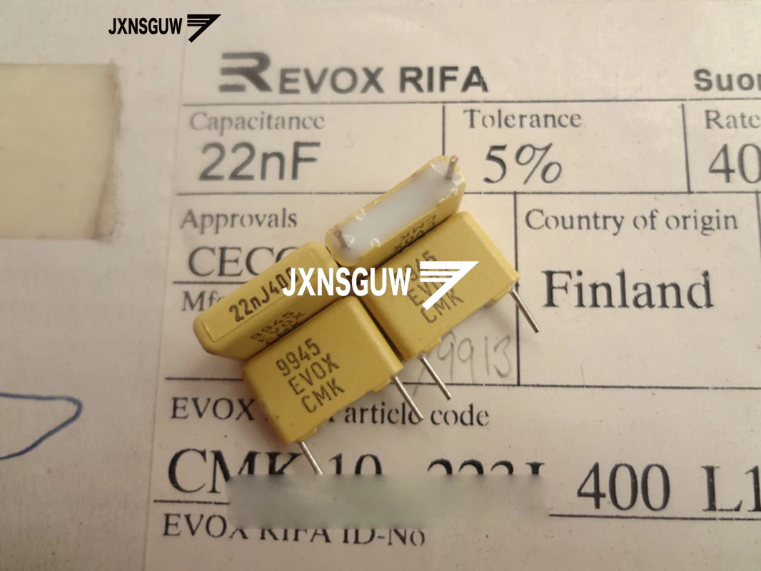 10 шт. новый оригинальный EVOX RIFA CMK10 0.022UF400V P10 мм 223/400 В пленочный конденсатор CMK 0 022